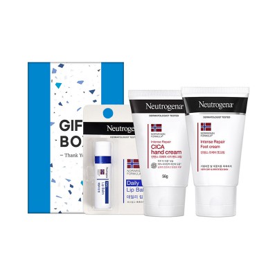 뉴트로지나 보습 3종(핸드+풋+립)