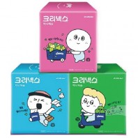 크리넥스 디럭스 오롤리데이 각티슈 230매 1개 (카카오리뉴얼)