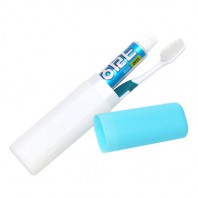 크리오 슬림형 파스텔 치약칫솔 세트 5호(휴대용세트/여행용세트)