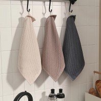 500_6pcs 와플 디쉬 타월