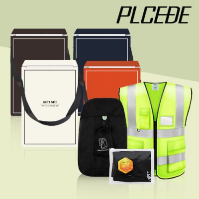 [플씨드] 접이식 스포츠 백팩(PMB-02) + 작업용 안전조끼(고급형) + 국산 고급 밴딩 쿨토시 3종 세트