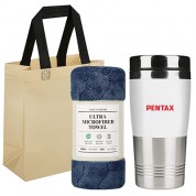 맥시멈 이중구조 텀블러 + 타올 선물세트