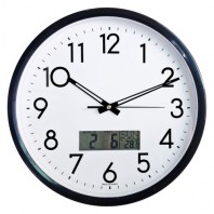 315 카렌다온도 다이얼무소음벽시계