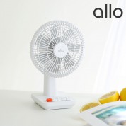 알로코리아 F5C 레트로 무선 탁상용 선풍기