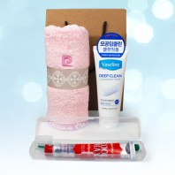 피에르가르뎅 타올세트 바세린 크리오 여행용 세면용품세트