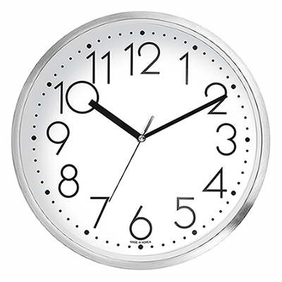 패미리 알루미늄 벽시계 SI337A