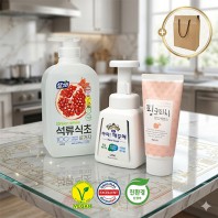 참그린 친환경 프리미엄 주방세제 아이깨끗해 3종세트