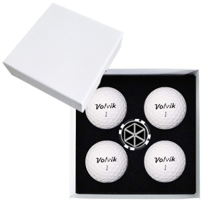 볼빅 V3 4구 볼마커칩 고급 싸바리케이스