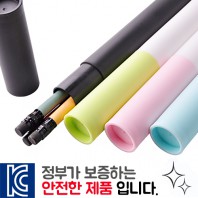 파스텔지우개연필 3P [바닐라원통세트]