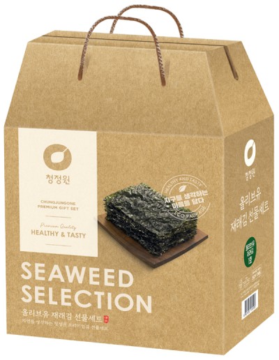 25추석 선물세트 청정원 올리브유 재래김1호