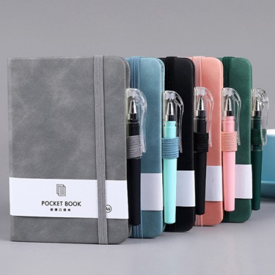 포켓 밴드형 다이어리 볼펜세트 K2638