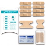우리집생활건강 구급밴드세트 면봉 22pcs (보급형)