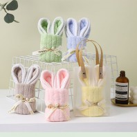 로페리아 귀여운 토끼 타올(25*50) 쇼핑백포함(0215839)