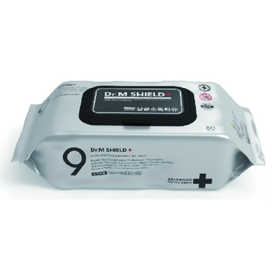 닥터미엘 쉴드9 살균소독티슈 캡형 80매