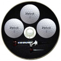 볼빅 플라이온 원형 3구 볼마커 자석티세트