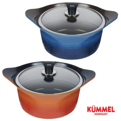 독일쿠멜 세라믹코팅 인덕션겸용IH 양수냄비 24cm