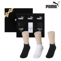 [퓨마] 여성 캐쥬얼 겸용 스포츠 중목양말 3족세트