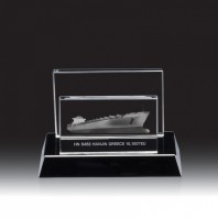 3128 크리스탈 시계 (100*65*60mm)