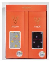 발렌티노 면100% 삼각도트숙녀 2족세트