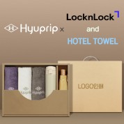 협립3단마시멜로수동우산 +협립호텔코마170타월3P+락앤락슬림핏원터치텀블러