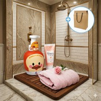 애경 브래드이발소 핸드워시 핸드타올 핸드크림 3종세트