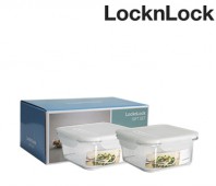 [락앤락] 향균비스프리 테이블탑 직사각 460 2조