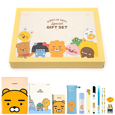 카카오프렌즈 학용품 문구세트1 라이언세트