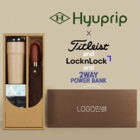 협립 3단60엔티크 고밀도 완전자동우산 +배터리+락앤락 메트로카페+타이틀리스트 골프공 6구-세트