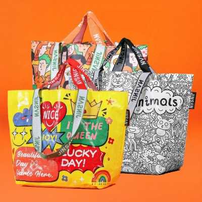 3_휴대용 및 방수 쇼핑 토트 타포린백