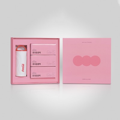 가마스 휴대용 손잡이 비닐롤백 4종 선물세트