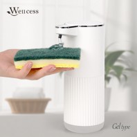 웰세스 W-1000G 대용량 젤타입 자동 디스펜서 주방 세제 벽걸이 충전식 핸드워시 세정기
