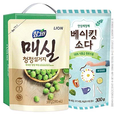 참그린매실300리필 베이킹소다300리필 2종