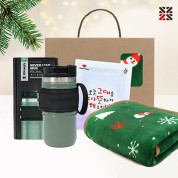 포근한담요텀블러세트-S눈사람