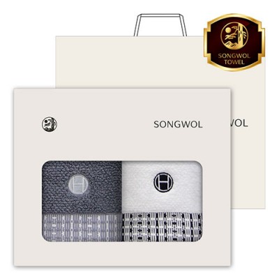 송월 호텔컬렉션 톤 170g 세면타월 2매세트