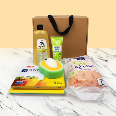 단미니고무장갑 10매입 주방용품 6종세트