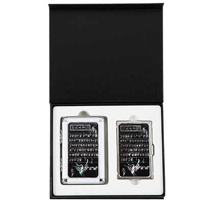 훈민정음흉배자개손톱깎이+자개명함케이스2종세트