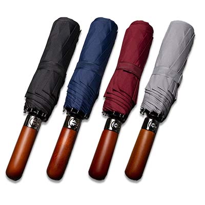 라이트핏 헤리티지 우드 3단 원터치 자동 암막 양우산