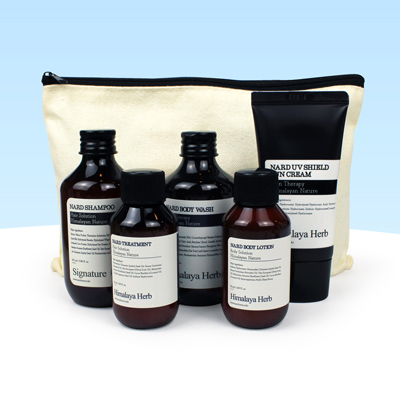 Nard 나드 선크림 샴푸 바디워시 여행용 5종세트