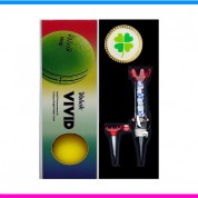 볼빅 비비드 3구 볼마커 자석티세트 (3pc) 무광