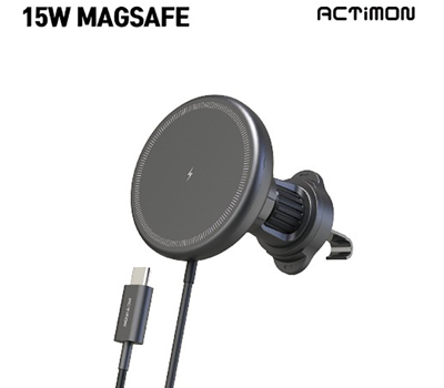 엑티몬 15W 맥세이프 차량용 일체형 충전기(C-TYPE)