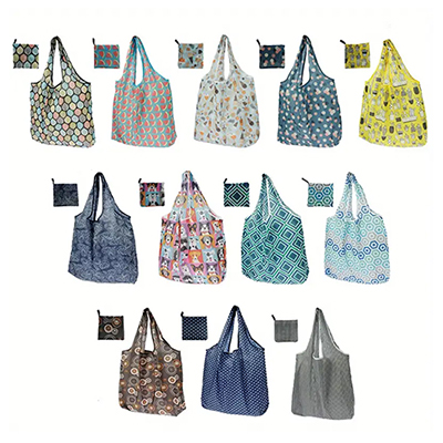 345_6개의 재사용 가능한 쇼핑 토트백