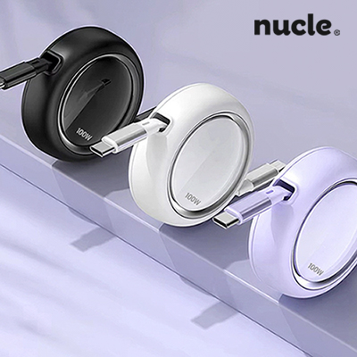 뉴클 릴타입 데이터 충전 케이블 100W CtoC 타입 1M