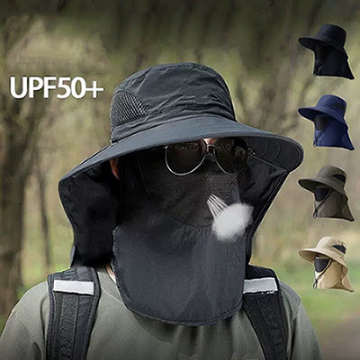 올커버 와이드 사파리 등산 모자 HAT02