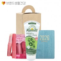 브생건 플래너세트 11호(미니 다이어리+카밀 핸드크림100ml+멘소래담 립아이스 매직컬러 립밤)