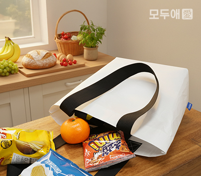 모두애 R-PET 리유저블백_프리미엄 S