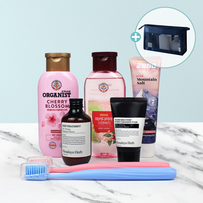 LG생활건강 오가니스트 샴푸 여행용 8종세트