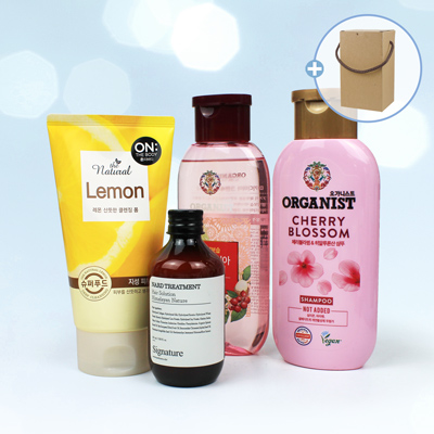 LG생활건강 클렌징폼 샴푸 바디워시 4종세트