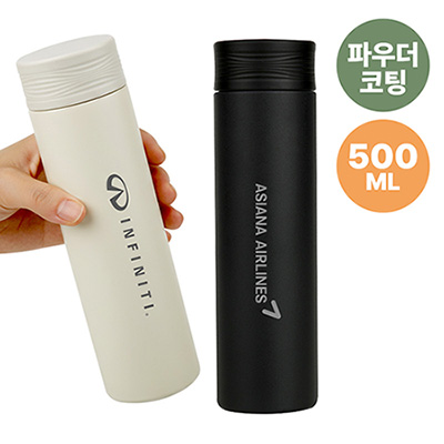 [바쏘] 웨이브 슬림 텀블러 500ml
