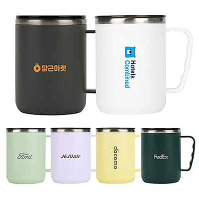 [바쏘] 아워 스텐 이중구조 머그 450ml