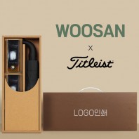 가르시아 3단 블랙곡자손 완전자동우산 +타이틀리스트 골프공 6구-세트